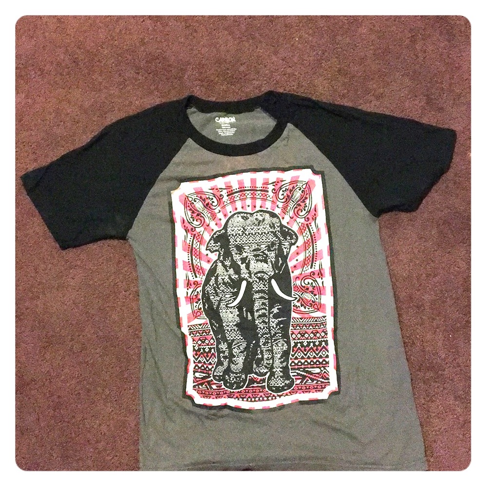 Elephant print T-shirt